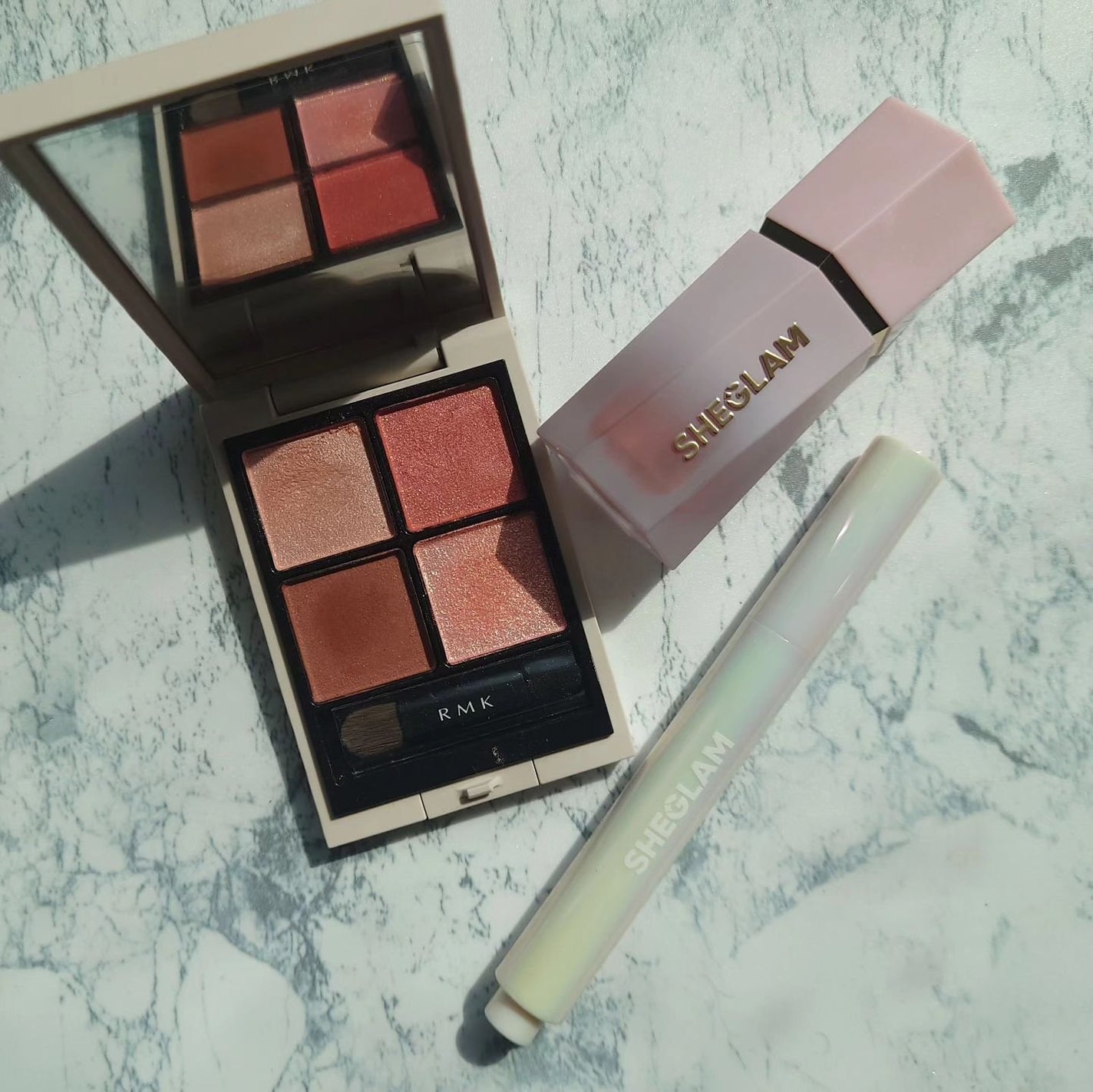 RMK シンクロマティック アイシャドウパレット/RMK/アイシャドウパレットを使ったクチコミ(3枚目)