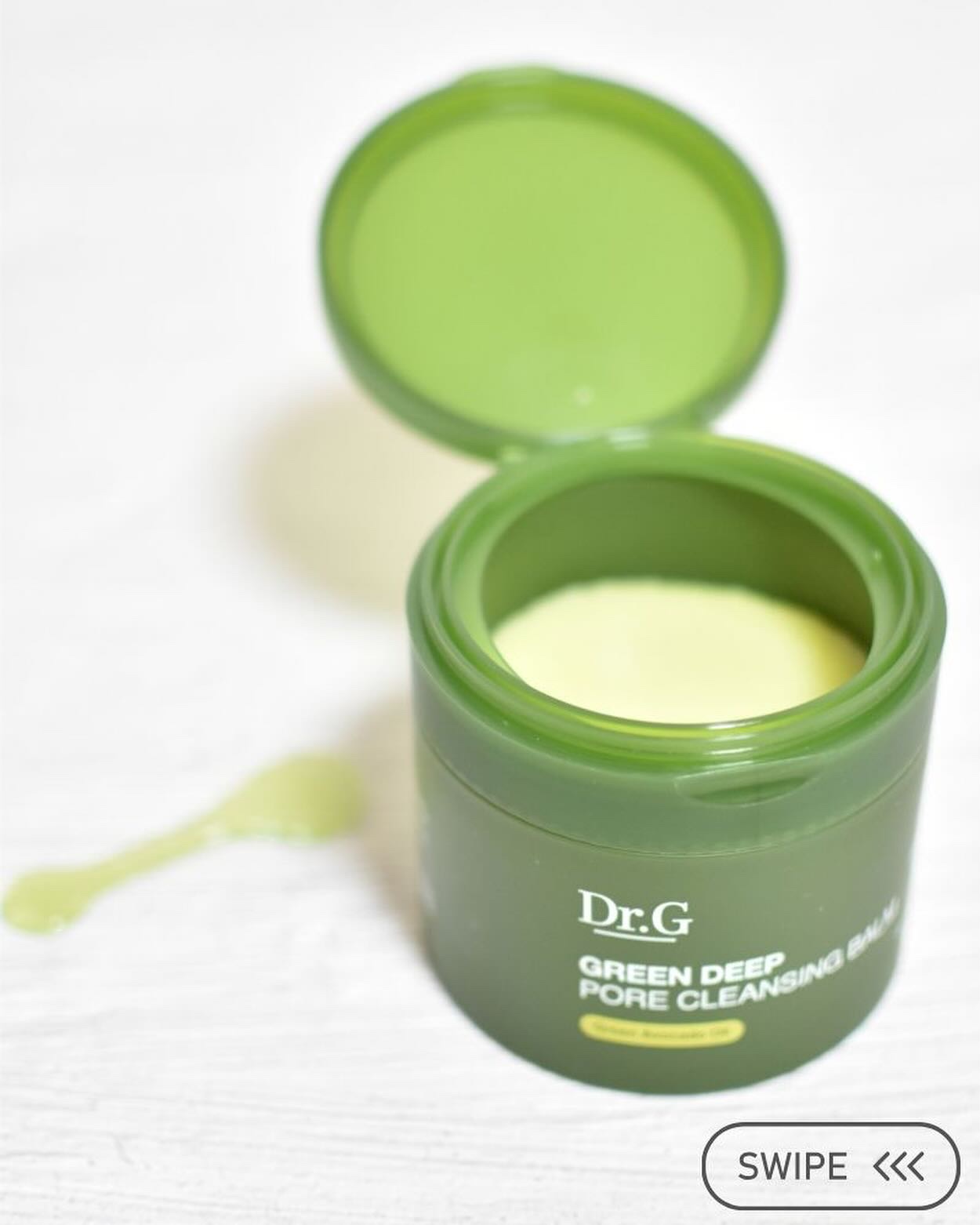 グリーンディープポアクレンジングバーム/Dr.G/クレンジングバームを使ったクチコミ（2枚目）