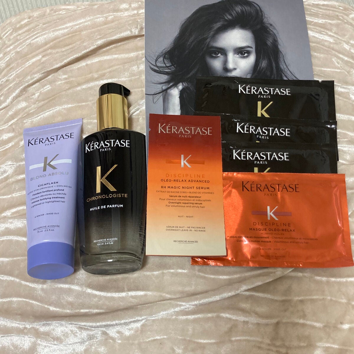 CH ユイル クロノロジスト R/ケラスターゼ/ヘアオイルを使ったクチコミ(1枚目)