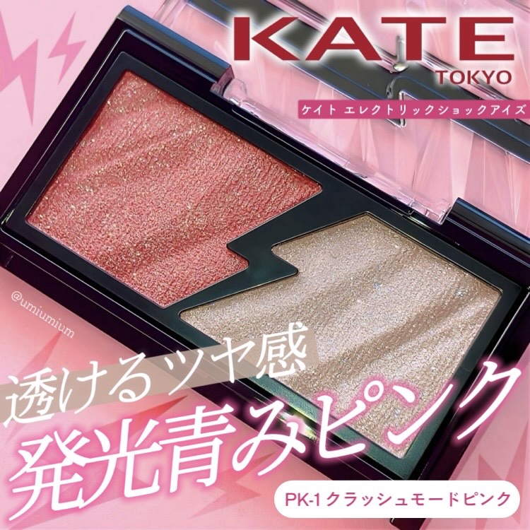 エレクトリックショックアイズ /KATE/アイシャドウパレットを使ったクチコミ（1枚目）