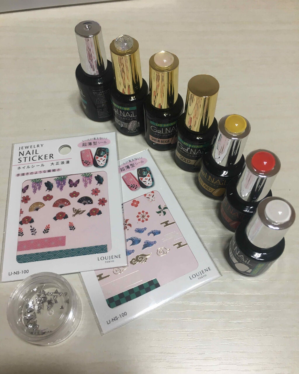 ジェルネイル(ライト対応)/セリア/ジェルネイルを使ったクチコミ(2枚目)