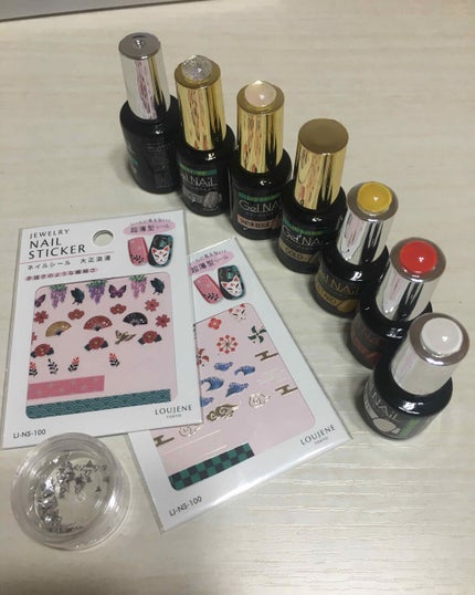 ジェルネイル(ライト対応)/セリア/ジェルネイルを使ったクチコミ(2枚目)