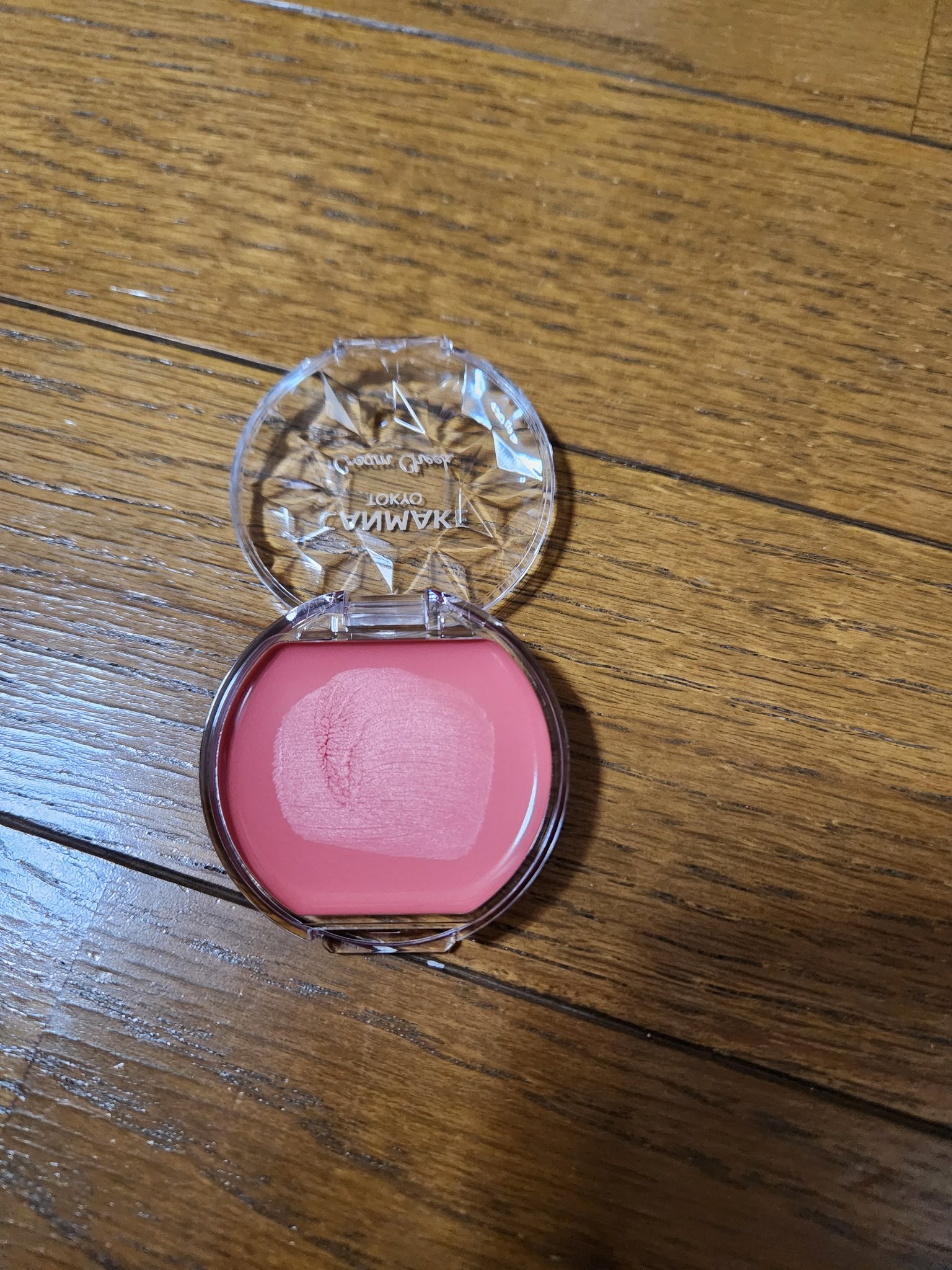 クリームチーク 21 タンジェリンティー/キャンメイク/ジェル・クリームチークを使ったクチコミ（1枚目）