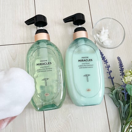 ミラクルズ うるおいブースト シャンプー/トリートメント/パンテーン/市販シャンプーを使ったクチコミ(3枚目)