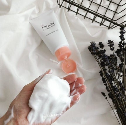 アミノモイスト モイストクリーミィ ウォッシュ/ミノン/洗顔フォームを使ったクチコミ(4枚目)