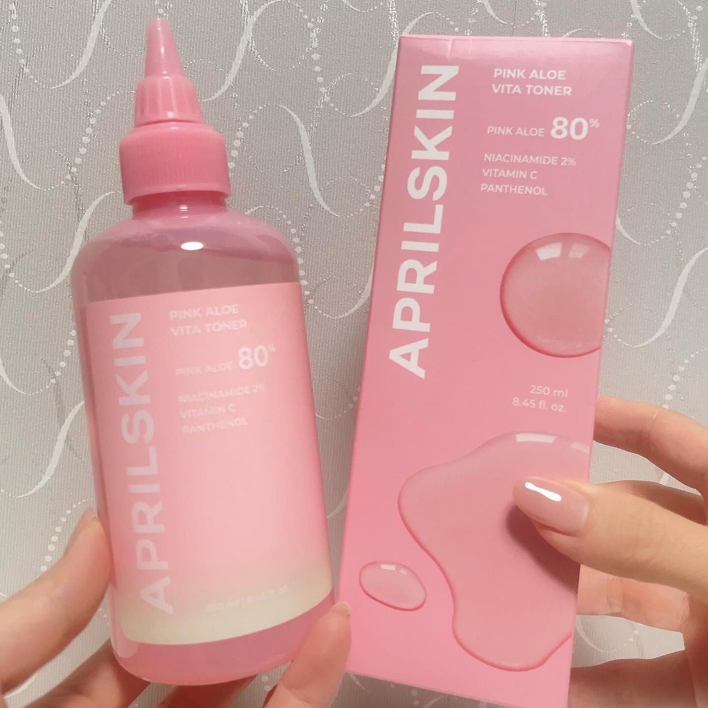 ピンクアロエビタトナー/APRILSKIN/化粧水を使ったクチコミ(1枚目)