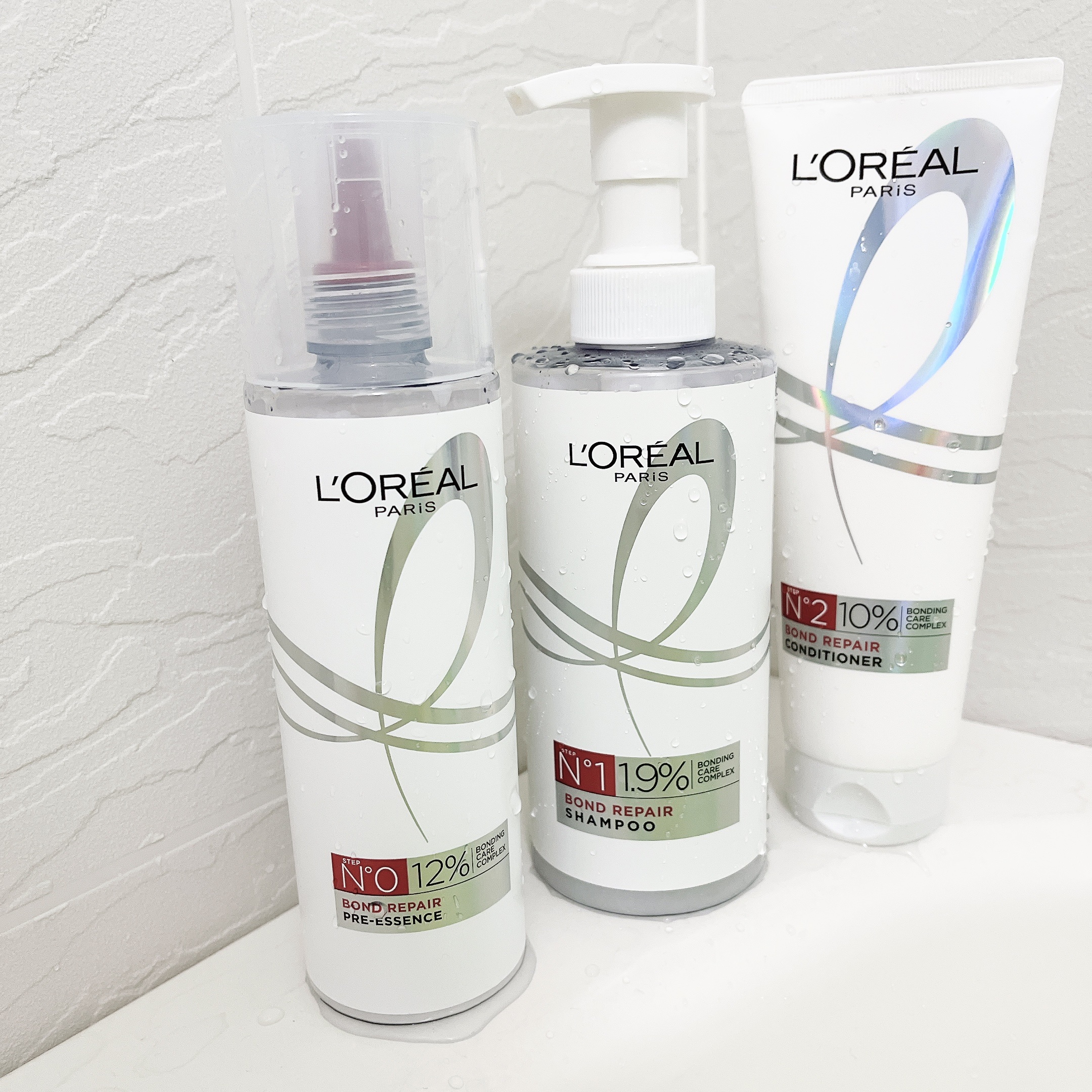 ロレアル パリ ボンド リペア シャンプー／コンディショナー/ロレアル パリ/市販シャンプーを使ったクチコミ（1枚目）