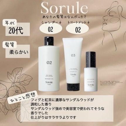 モイストソフナー 02オイリースカルプ/Sorule/市販シャンプーを使ったクチコミ(2枚目)