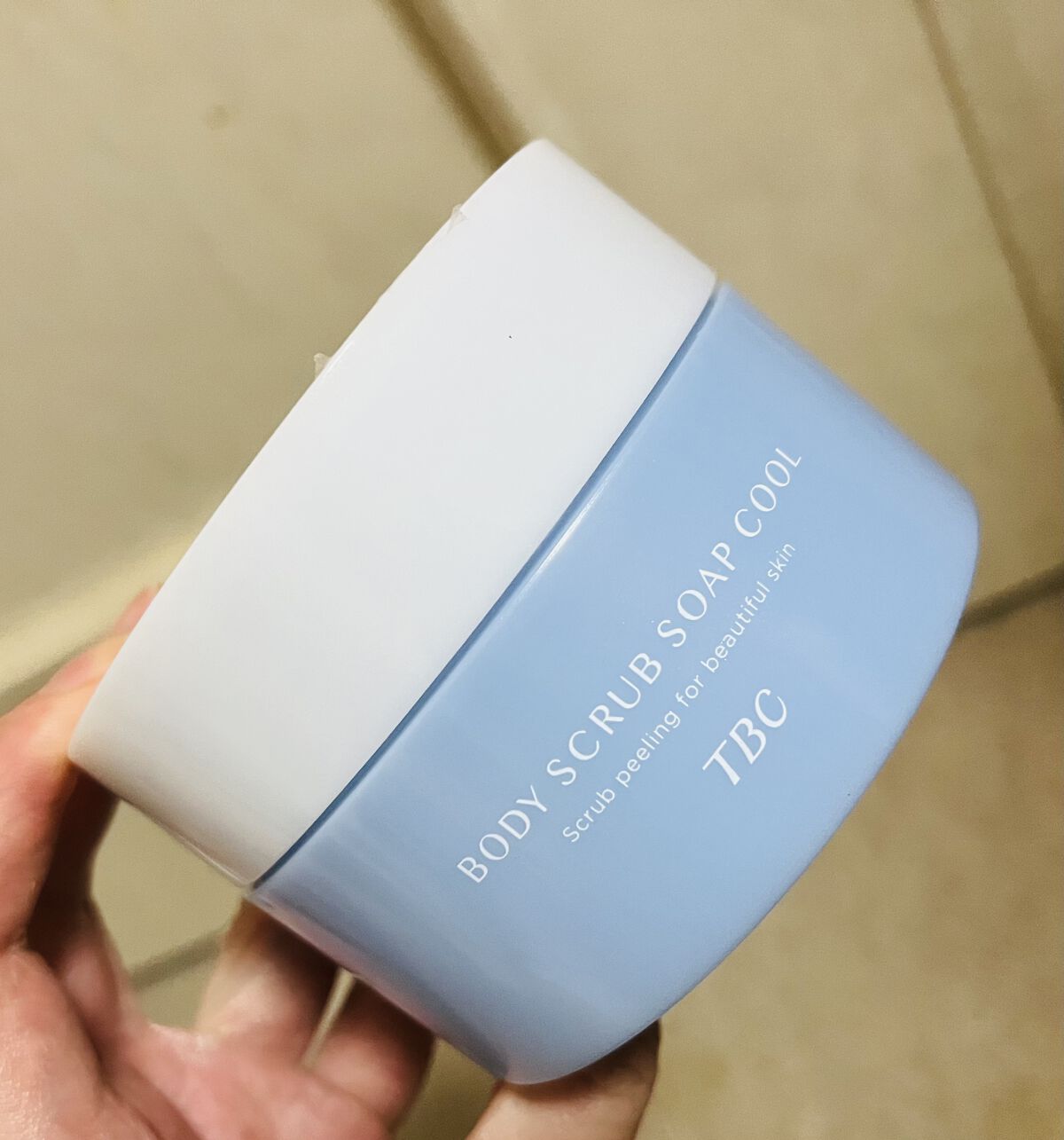 TBC ボディスクラブソープ クール/TBC/ボディスクラブを使ったクチコミ（1枚目）