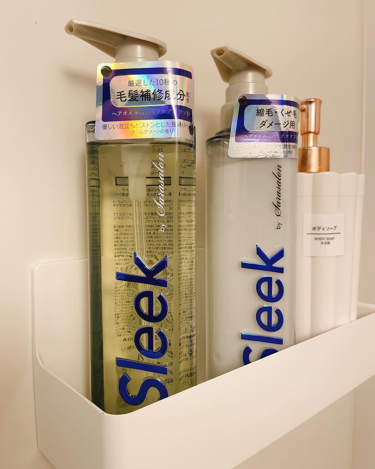 グレースリペアシャンプー／トリートメント/スリーク by サラサロン/市販シャンプーを使ったクチコミ（3枚目）