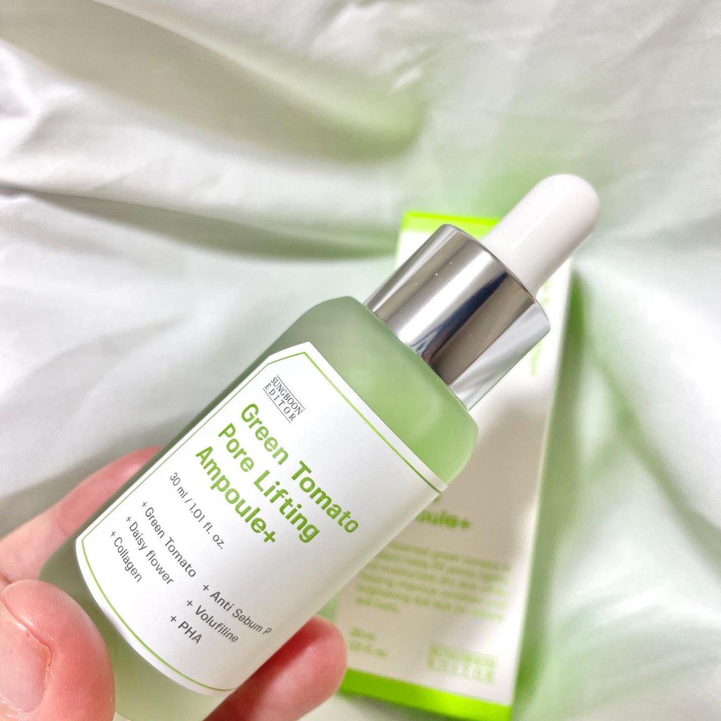 グリーントマトポアリフティングアンプル+/SUNGBOON EDITOR(成分エディター)/美容液を使ったクチコミ(2枚目)