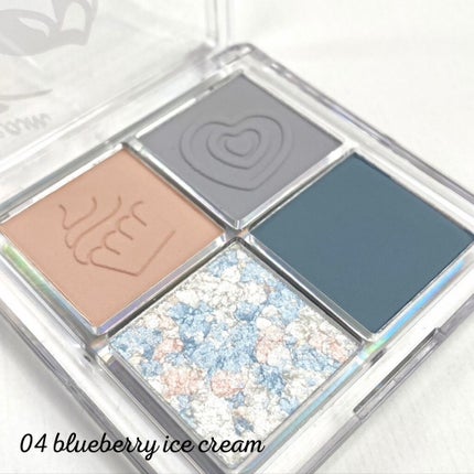 ZEESEAデザートコレクション4カラーアイシャドウパレット/ZEESEA/アイシャドウパレットを使ったクチコミ(4枚目)