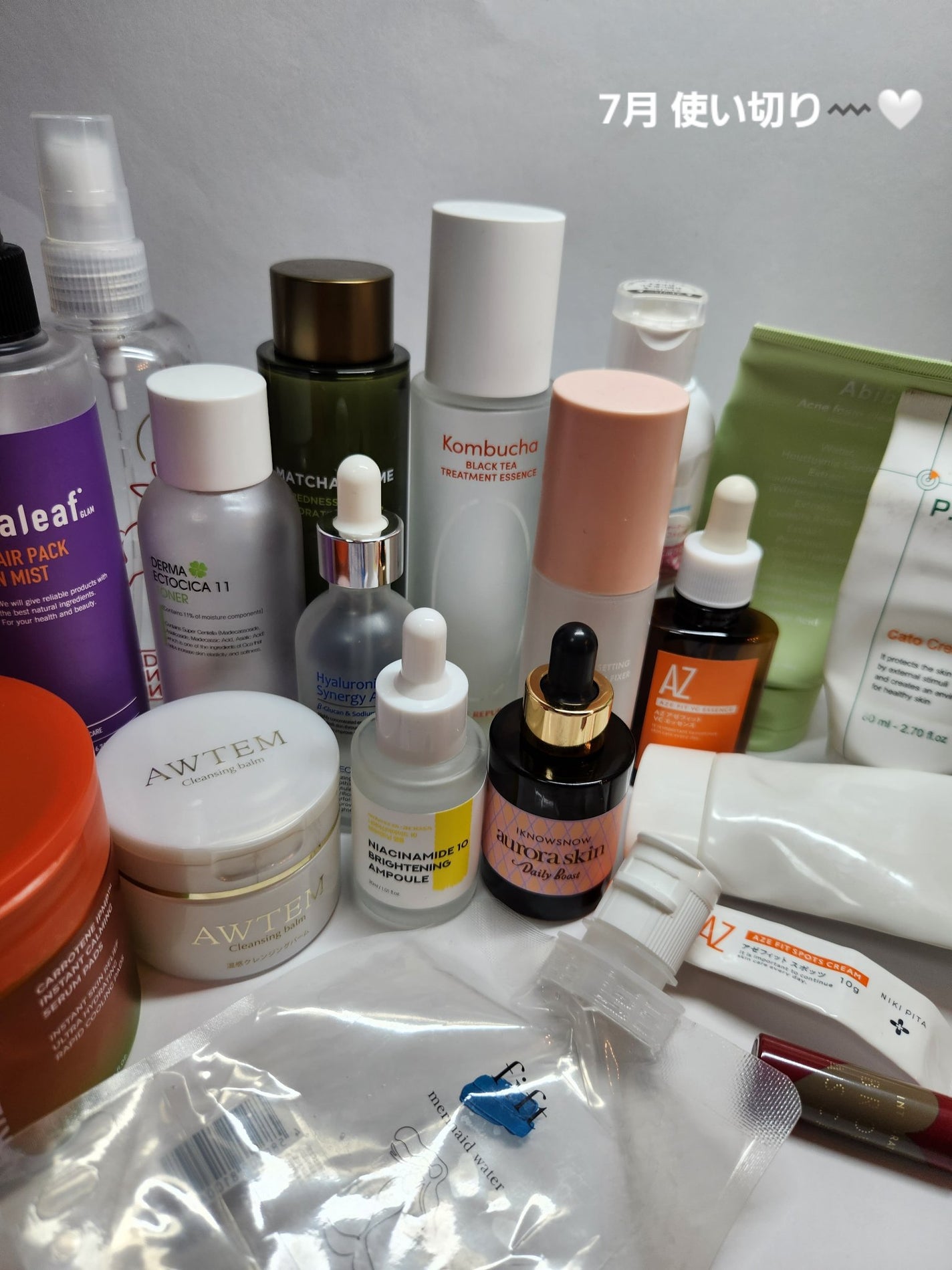 mochi.フォロバ on LIPS 「🙆♀️🤦♀️7月使い切り初めての使い切..」(1枚目)