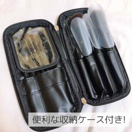 ブラックメイクブラシ8本セット-Dawnシリーズ/SIXPLUS/メイクブラシを使ったクチコミ(2枚目)