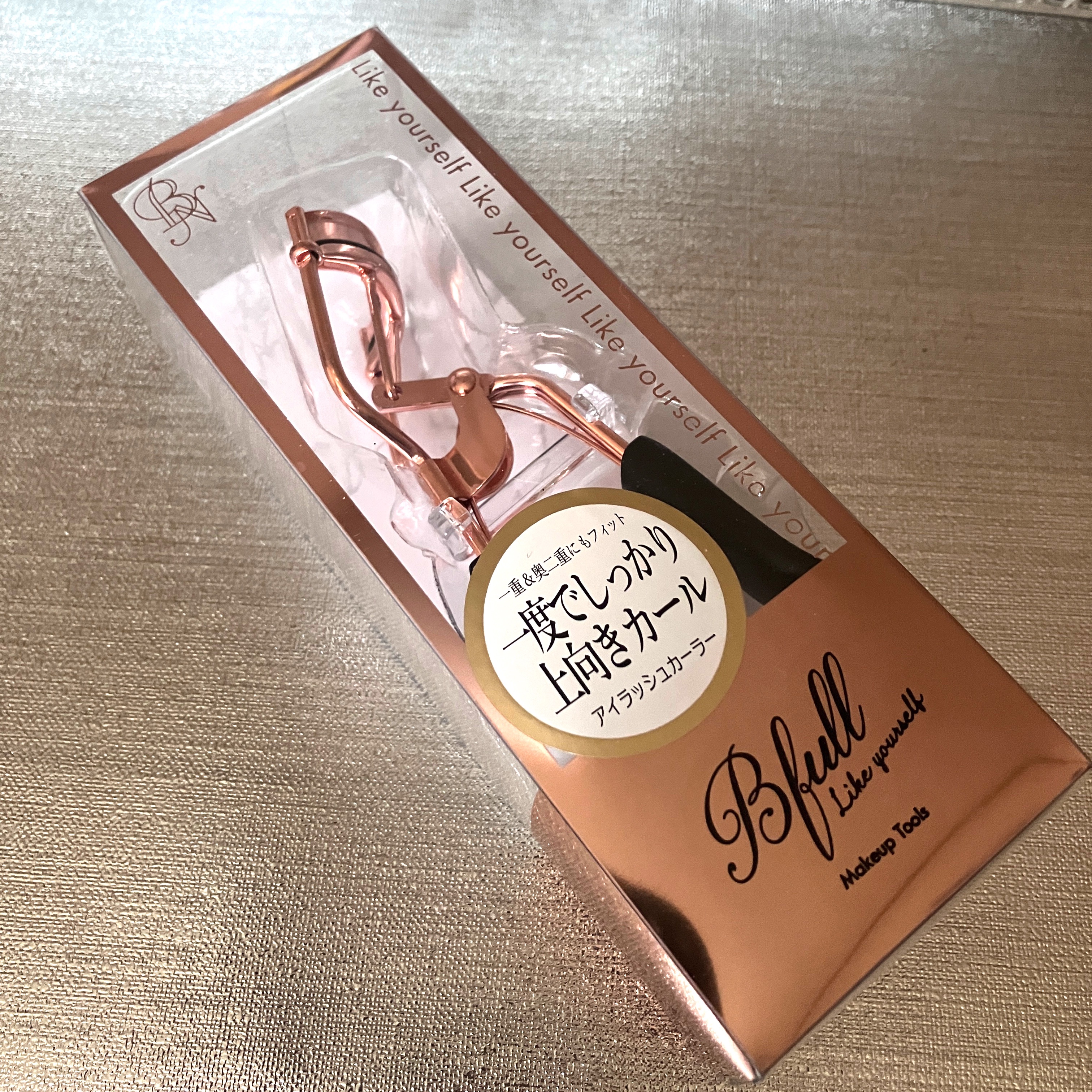 Bfull アイラッシュカーラー（ローズゴールド）【MUR-11】/ビー・エヌ/ビューラーを使ったクチコミ（2枚目）