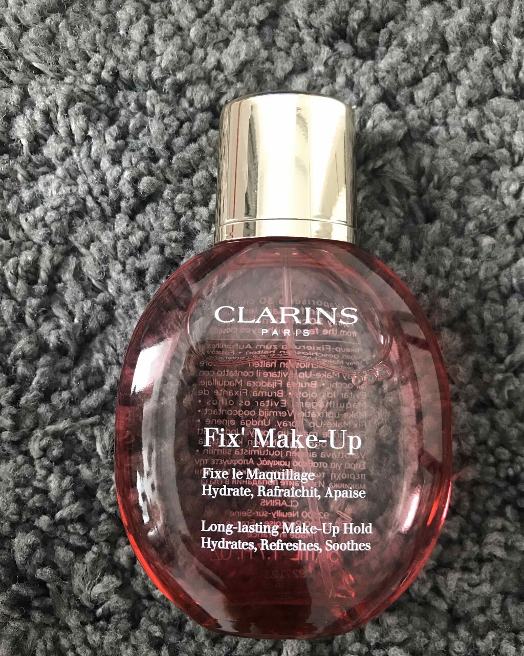 フィックス メイクアップ/CLARINS/ミスト状化粧水を使ったクチコミ（1枚目）
