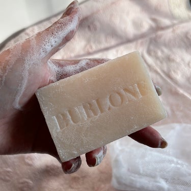 BURLONE ナチュラルソープ ミルキーホワイト/BURLONE/洗顔石鹸を使ったクチコミ（2枚目）