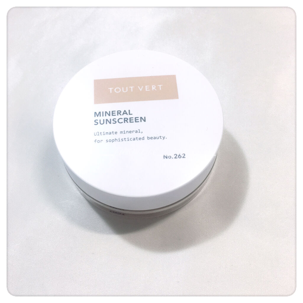 ミネラルサンスクリーン/TOUT VERT/日焼け止めパウダーを使ったクチコミ（1枚目）