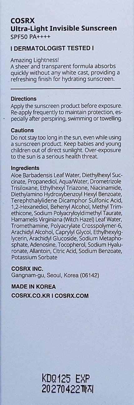 RXザ・アルファアルブチン2 ニキビ跡ケアセラム/COSRX/美容液を使ったクチコミ(3枚目)