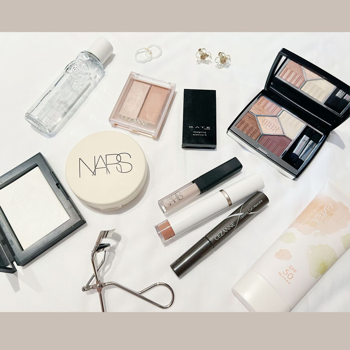 フェイスグロウカラー/CEZANNE/クリームハイライトを使ったクチコミ（1枚目）