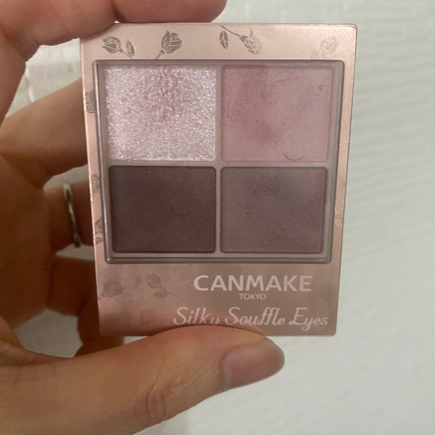 ぷぅぴぃ《紫コス部💜💗》 on LIPS 「キャンメイクシルキースフレアイズマットタイプM06リマグレージ..」(4枚目)