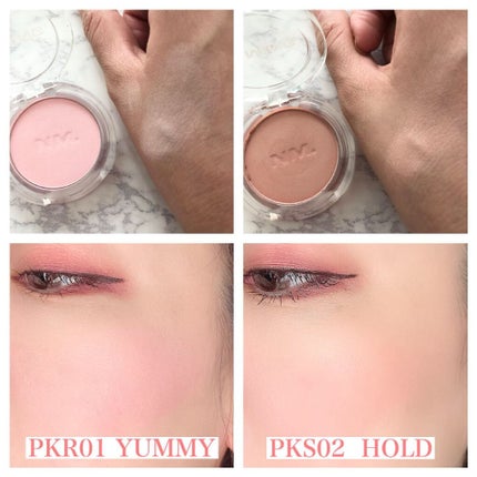 ネーミング フラッフィーパウダーブラッシュ/NAMING./パウダーチークを使ったクチコミ(2枚目)