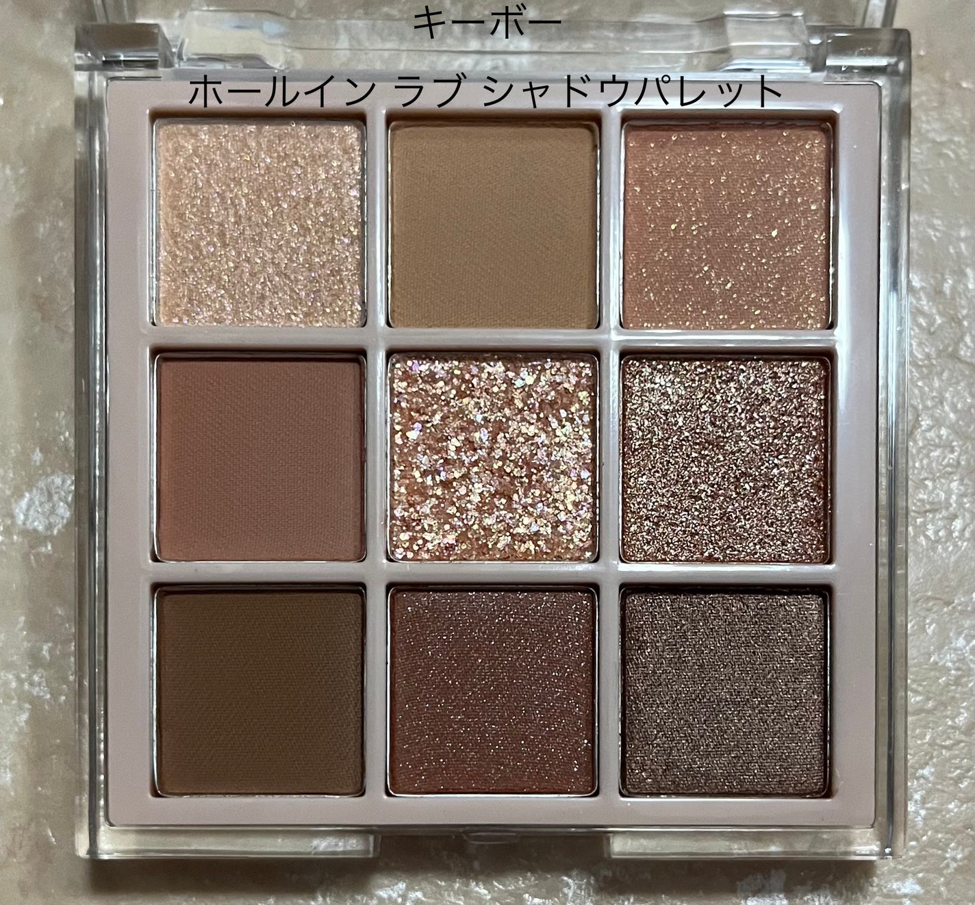KEYBO FALL IN LOVE SHADOW PALETTE/keybo/アイシャドウパレットを使ったクチコミ(1枚目)