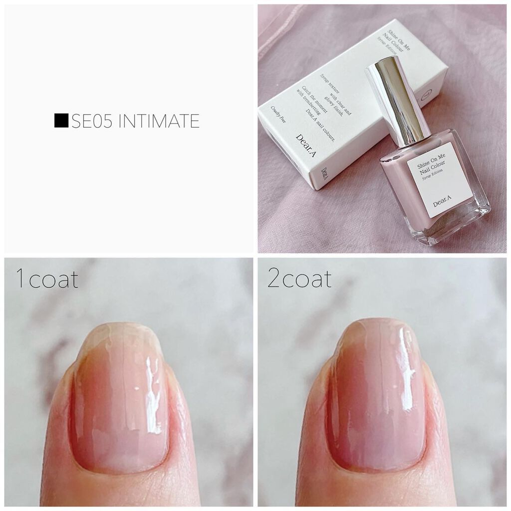 シャインオンミーネイルカラー/Dear.A/マニキュアを使ったクチコミ(8枚目)