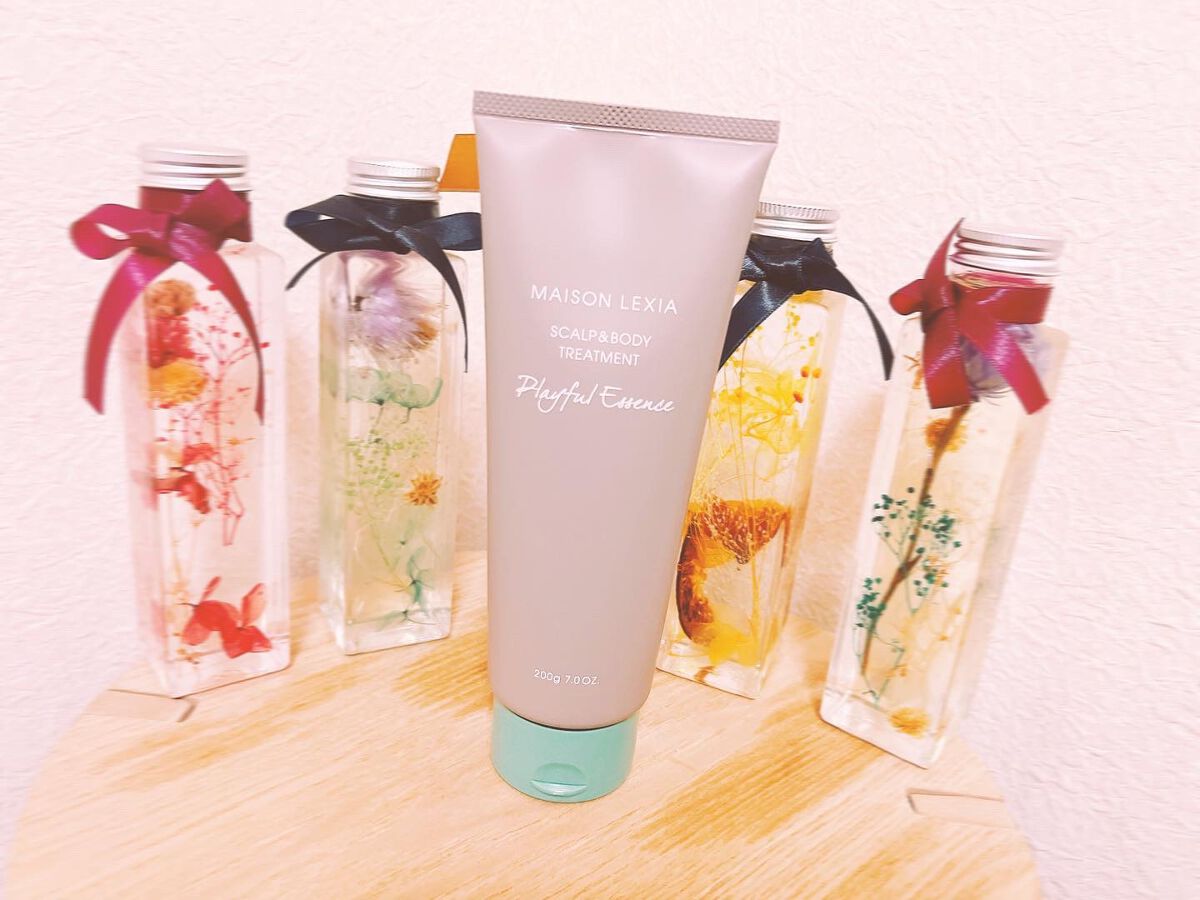 スカルプ＆ボディトリートメント プレイフルエッセンス/MAISON LEXIA/頭皮トリートメントを使ったクチコミ（1枚目）