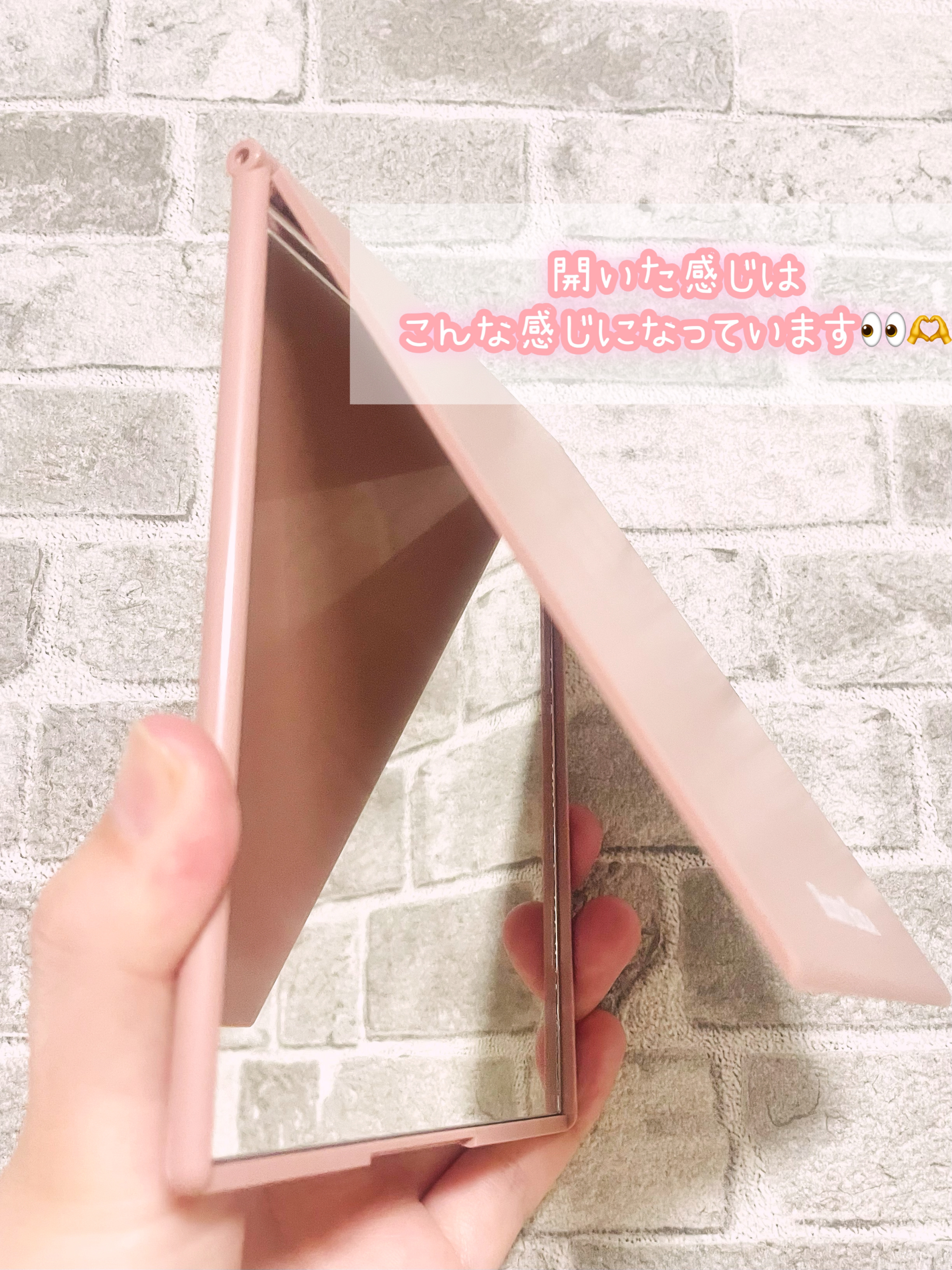 リアルックミラー/ロージーローザ/その他化粧小物を使ったクチコミ（3枚目）