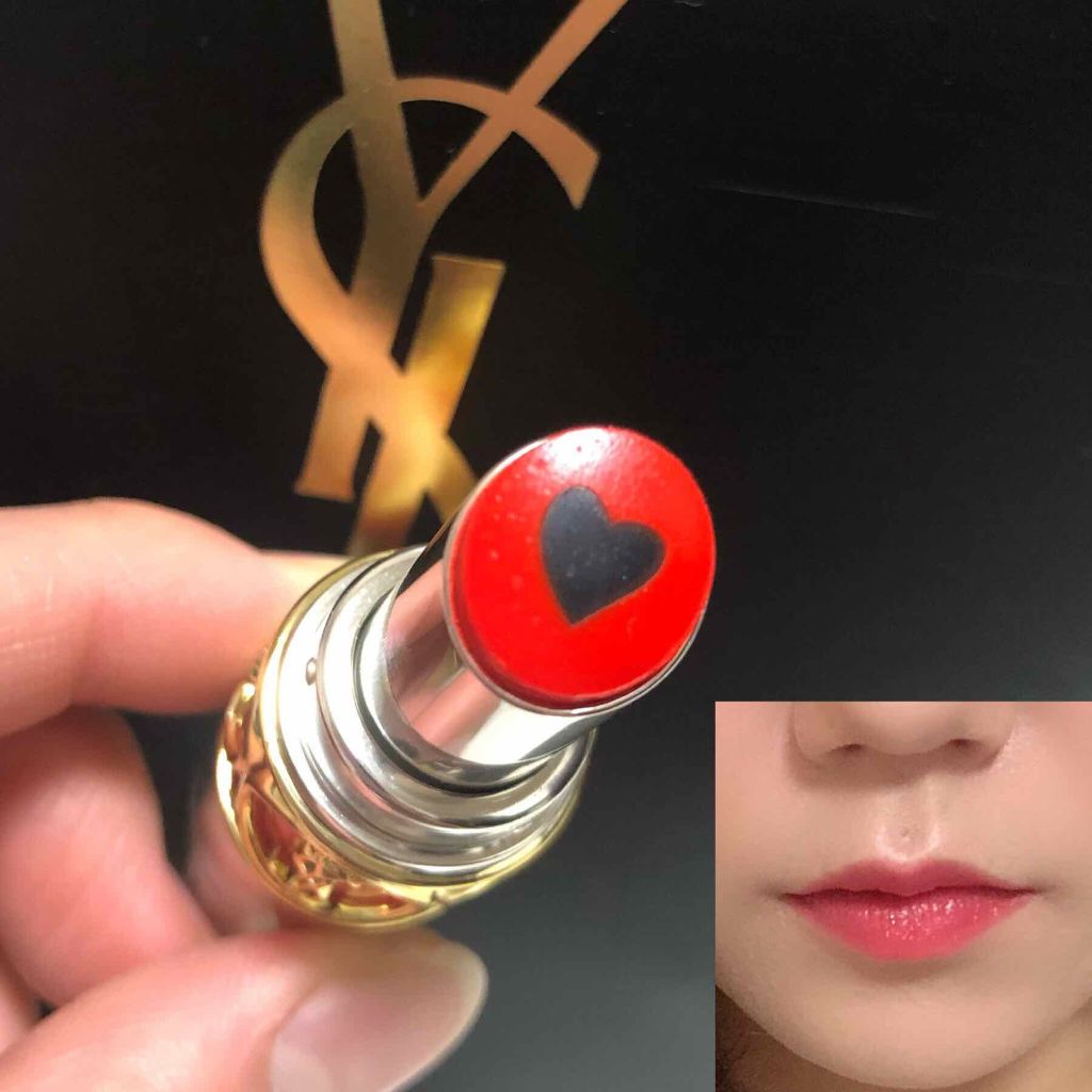 ヴォリュプテ プランプインカラー/YVES SAINT LAURENT BEAUTE/口紅を使ったクチコミ（2枚目）