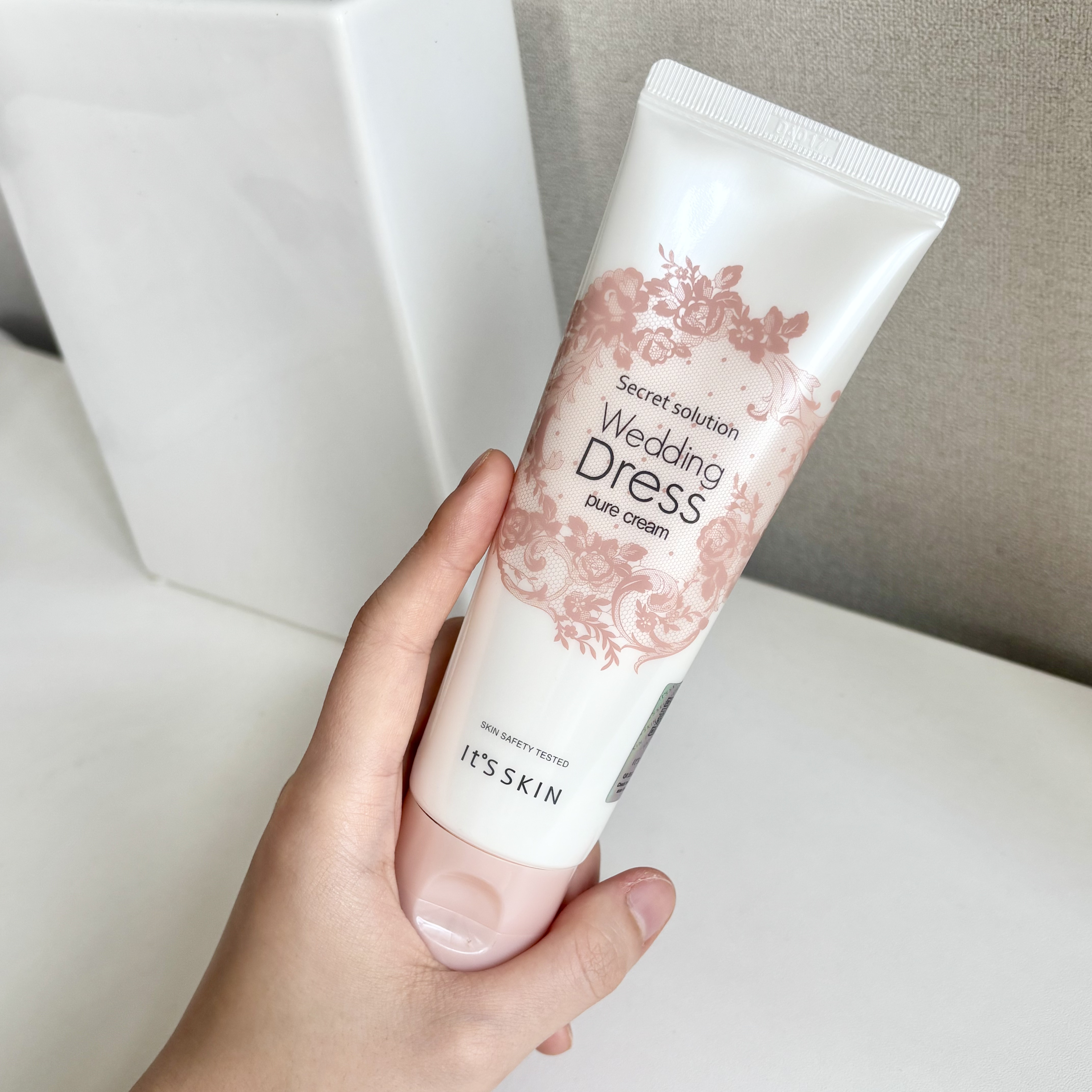 シークレットソルーションウェディングドレスピュアクリーム/It's skin/フェイスクリームを使ったクチコミ（1枚目）