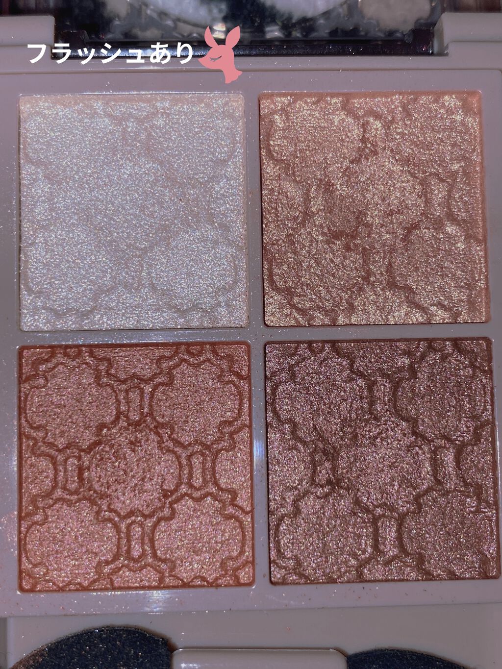 グロッシーリッチ アイズ N/Visée/アイシャドウパレットを使ったクチコミ（2枚目）