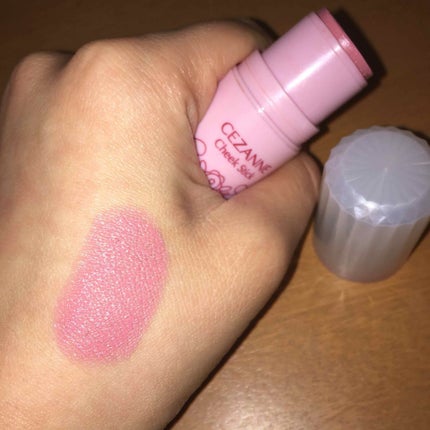 チークスティック/CEZANNE/ジェル・クリームチークを使ったクチコミ(1枚目)