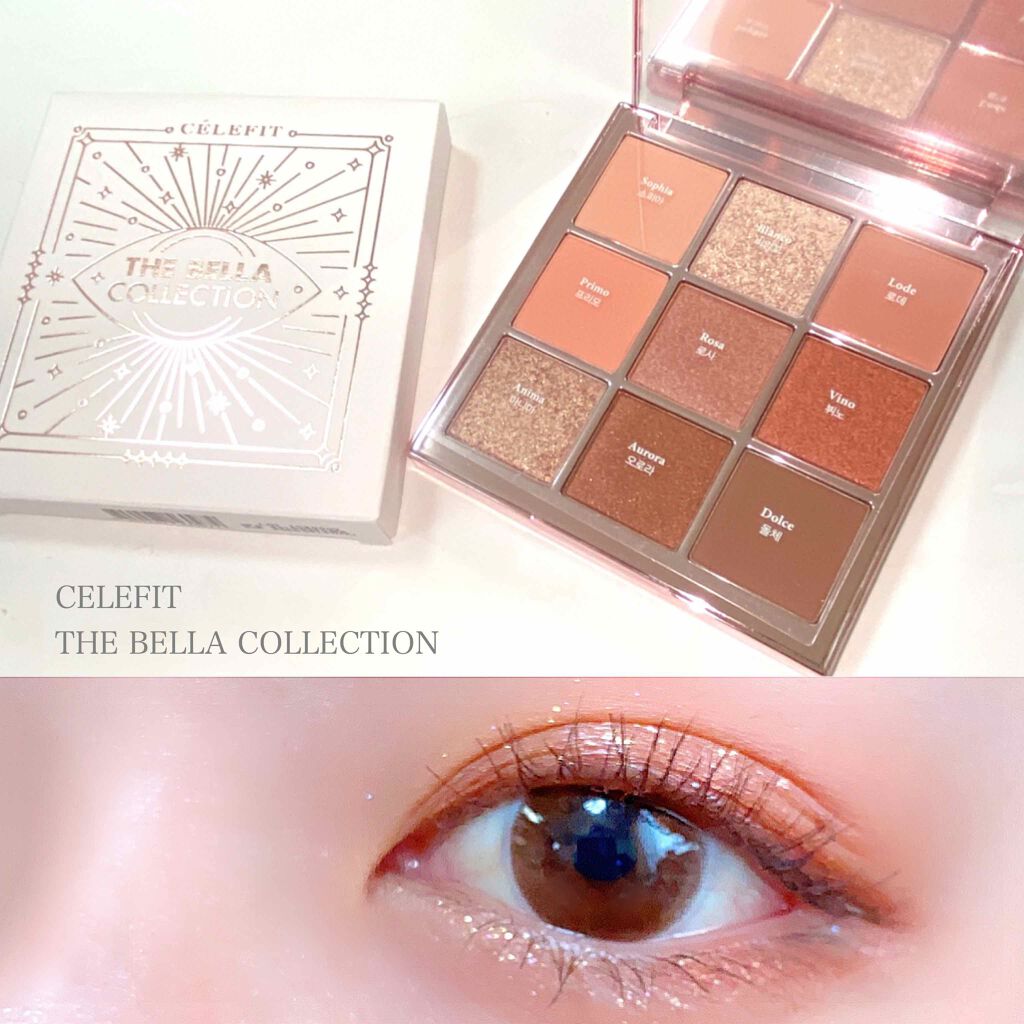 The Bella collection eyeshadow palette/CELEFIT/アイシャドウパレットを使ったクチコミ（1枚目）