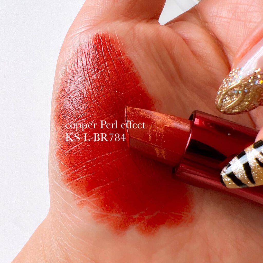 キヌ ルージュ サテン/shu uemura/口紅を使ったクチコミ(5枚目)