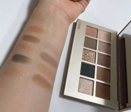 ニューデップスアイシャドウパレット/hince/アイシャドウパレットを使ったクチコミ(4枚目)