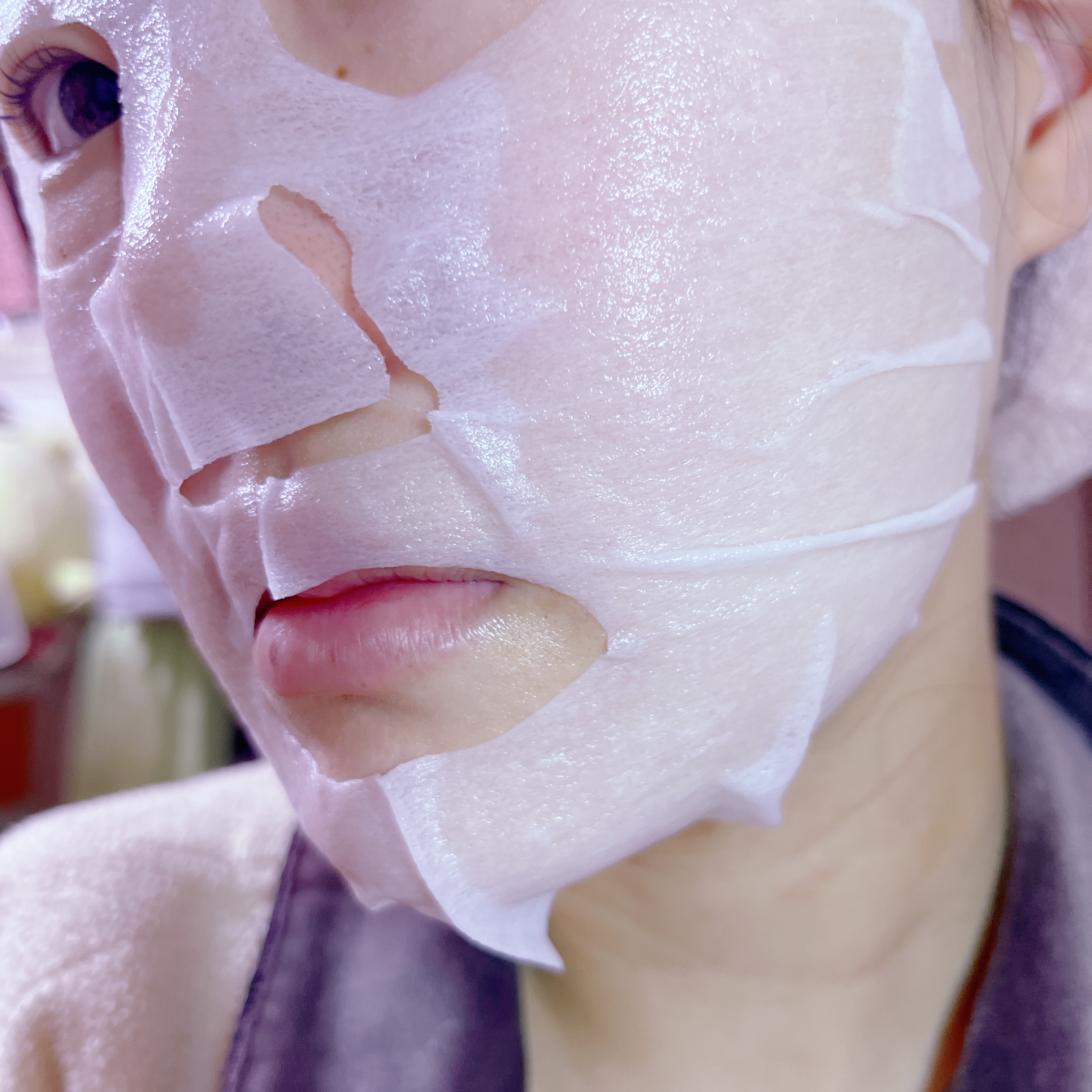 金木犀プレミアムフェイシャルマスク/Infinity/シートマスク・パックを使ったクチコミ（3枚目）