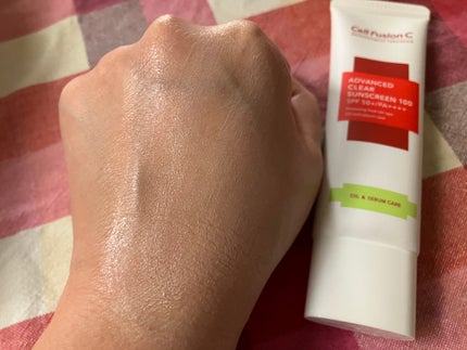 アドバンストクリアサンスクリーン100/Cell Fusion C(セルフュージョンシー)/日焼け止めローションを使ったクチコミ(5枚目)