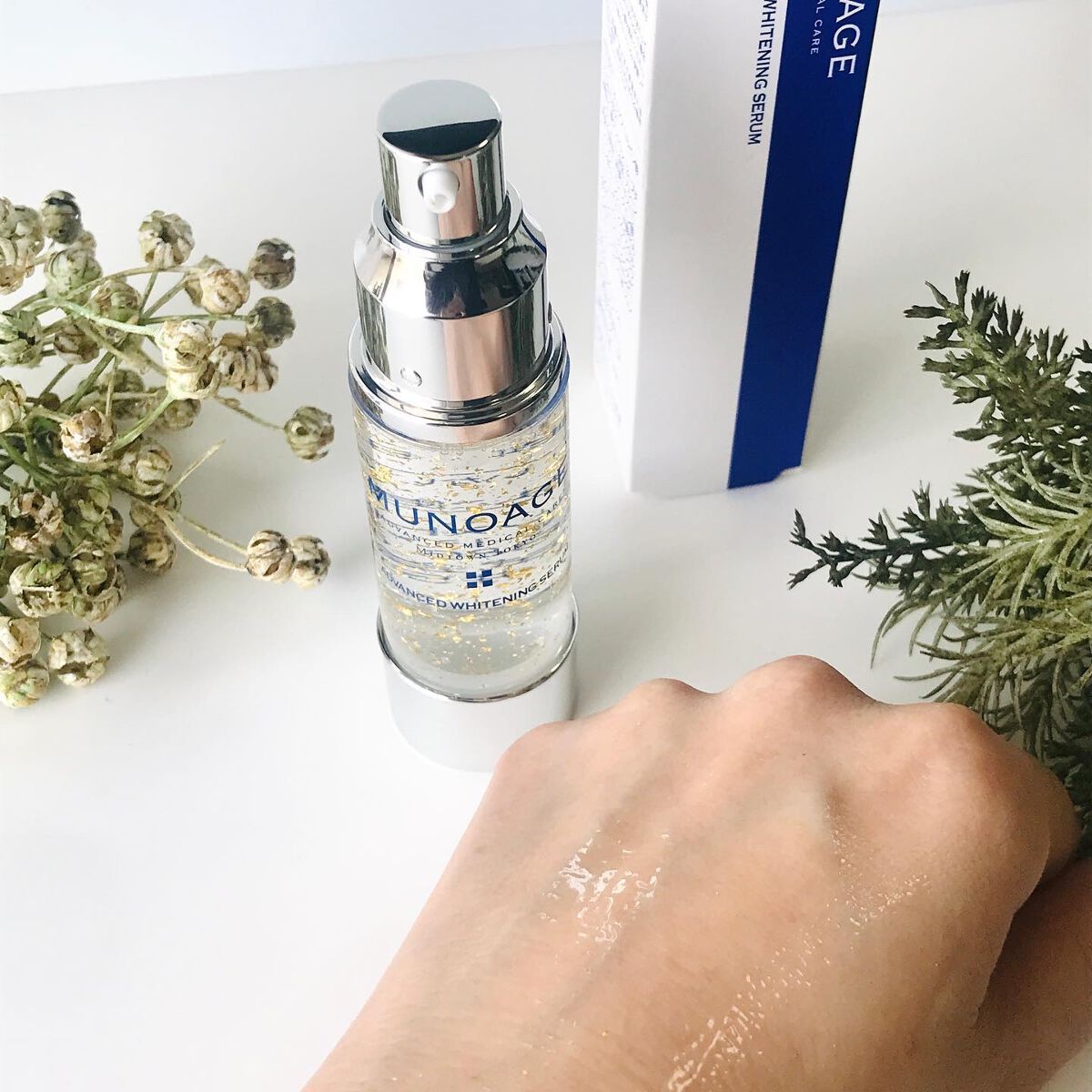 アドバンストホワイトニングセラム/MUNOAGE(ミューノアージュ)/美容液を使ったクチコミ(4枚目)