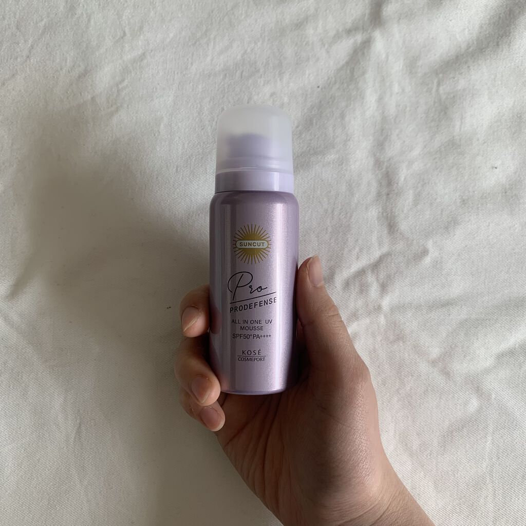 プロディフェンス オールインワンUV ムース/サンカット®/日焼け止めクリームを使ったクチコミ（3枚目）