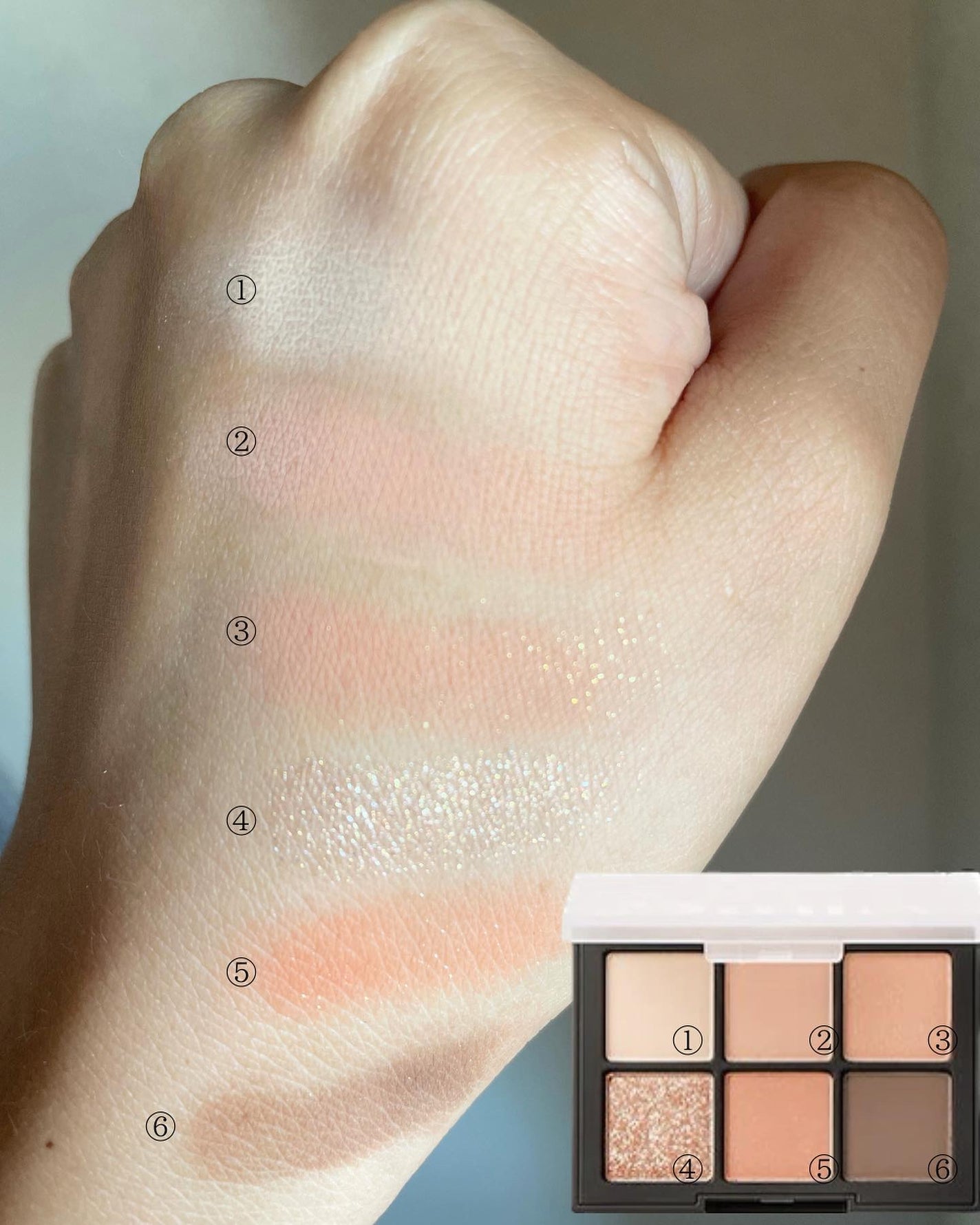 ブラーフィニシュシャドウパレット/Dinto/アイシャドウパレットを使ったクチコミ(3枚目)