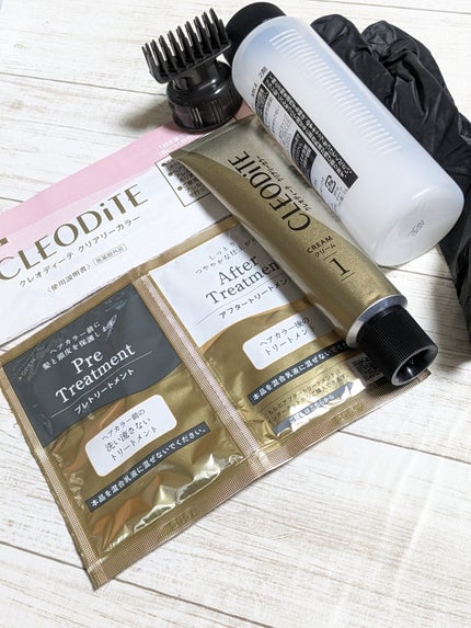 クリアリーカラー (白髪用) /クレオディーテ/ヘアカラーを使ったクチコミ(6枚目)