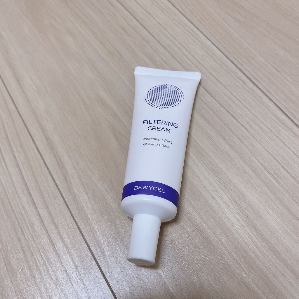 フィルタリングクリーム/DEWYCEL/日焼け止めクリームを使ったクチコミ（1枚目）