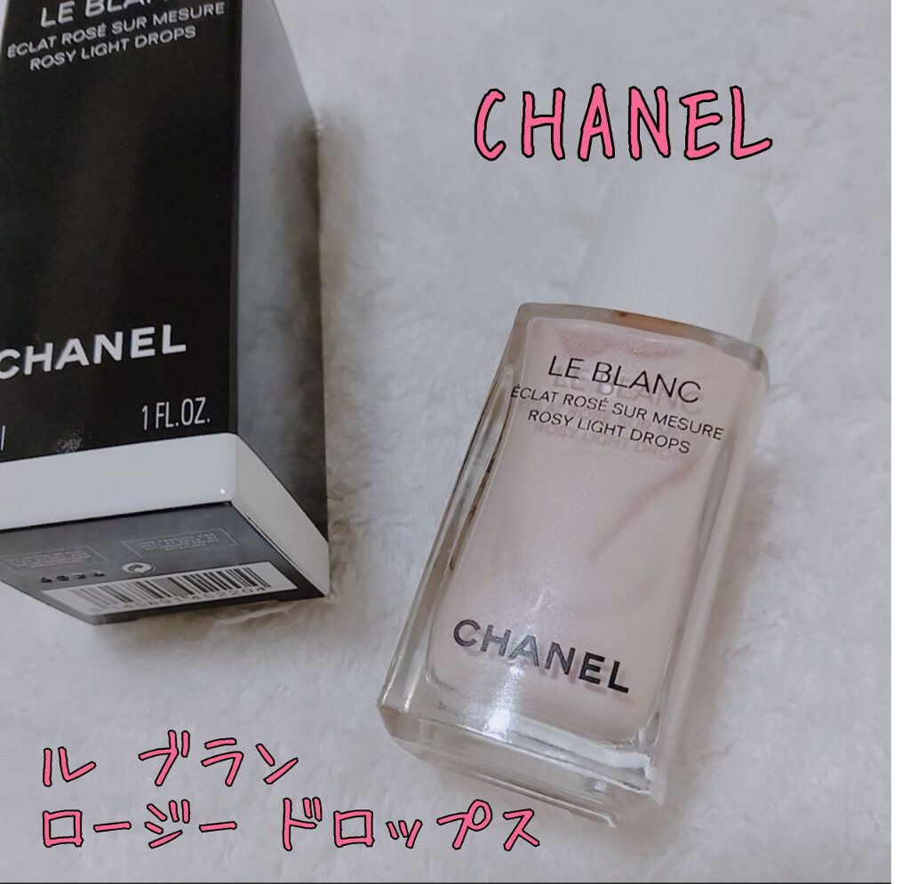 ル ブラン ロージー ドロップス/CHANEL/リキッドハイライトを使ったクチコミ(1枚目)