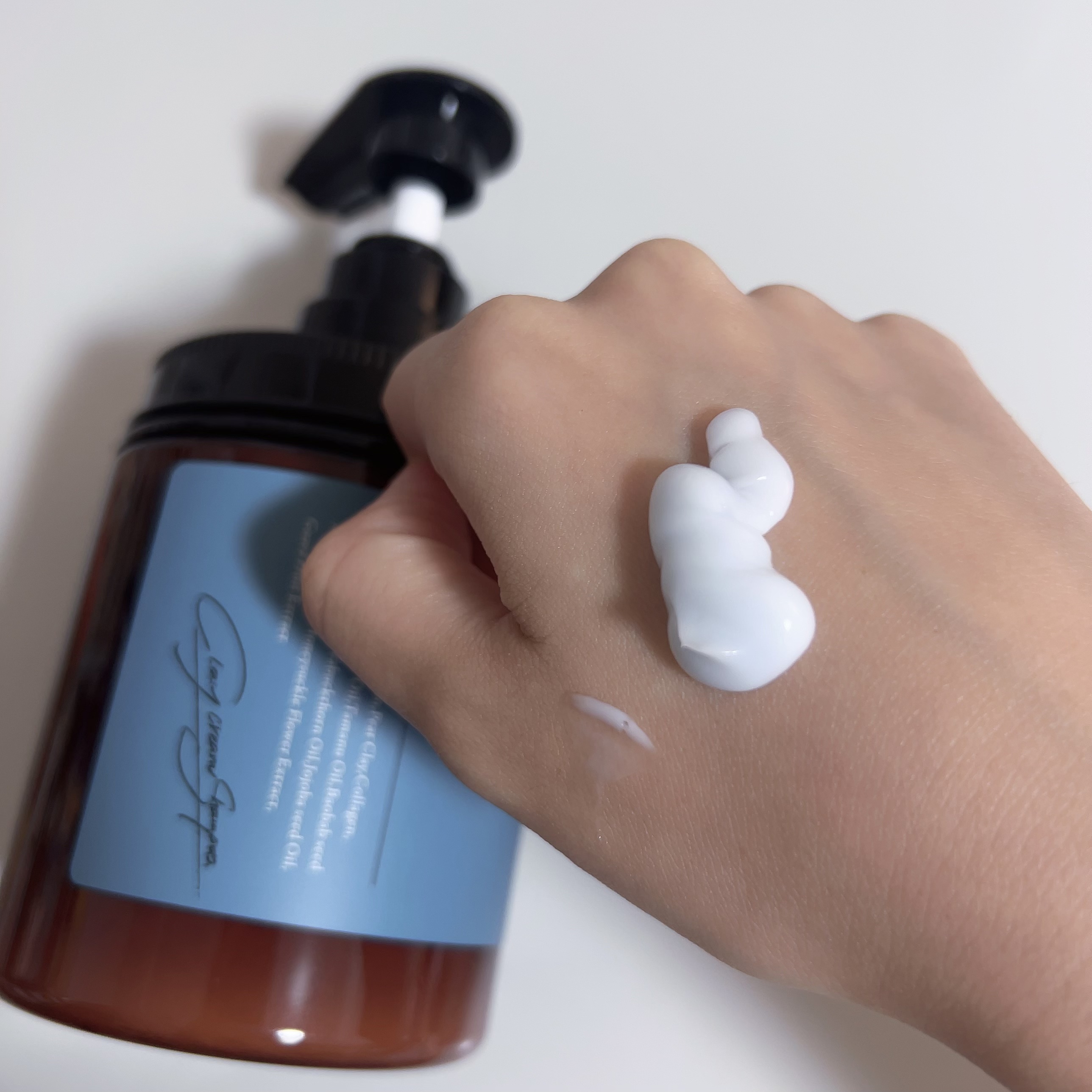 cocone クレイクリームシャンプー リペア/cocone/市販シャンプーを使ったクチコミ（2枚目）