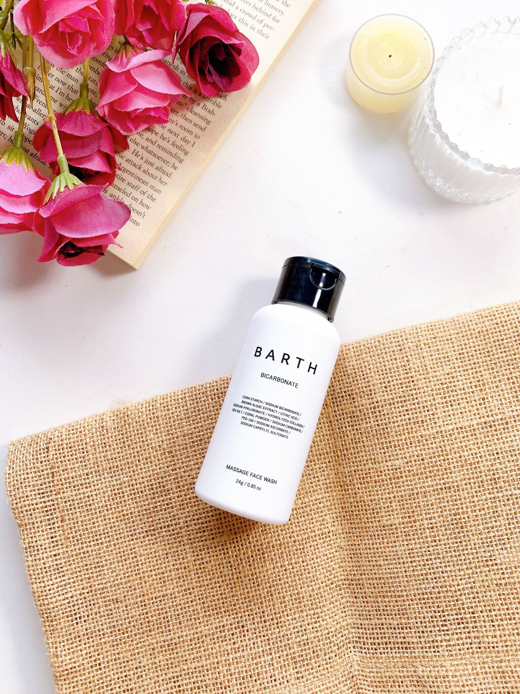 Massage Face Wash 中性重炭酸洗顔パウダー/BARTH/洗顔パウダーを使ったクチコミ(7枚目)