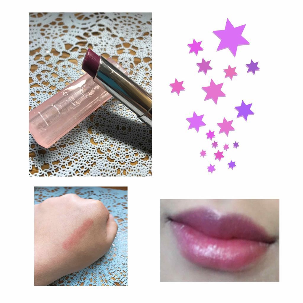 【旧】ディオール アディクト リップ グロウ 006 ベリー/Dior/リップケアを使ったクチコミ（1枚目）