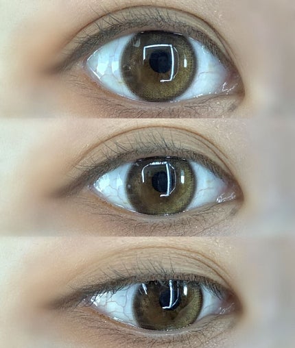 Eyelighter Glowy 1Month/OLENS/カラーコンタクトレンズを使ったクチコミ(4枚目)