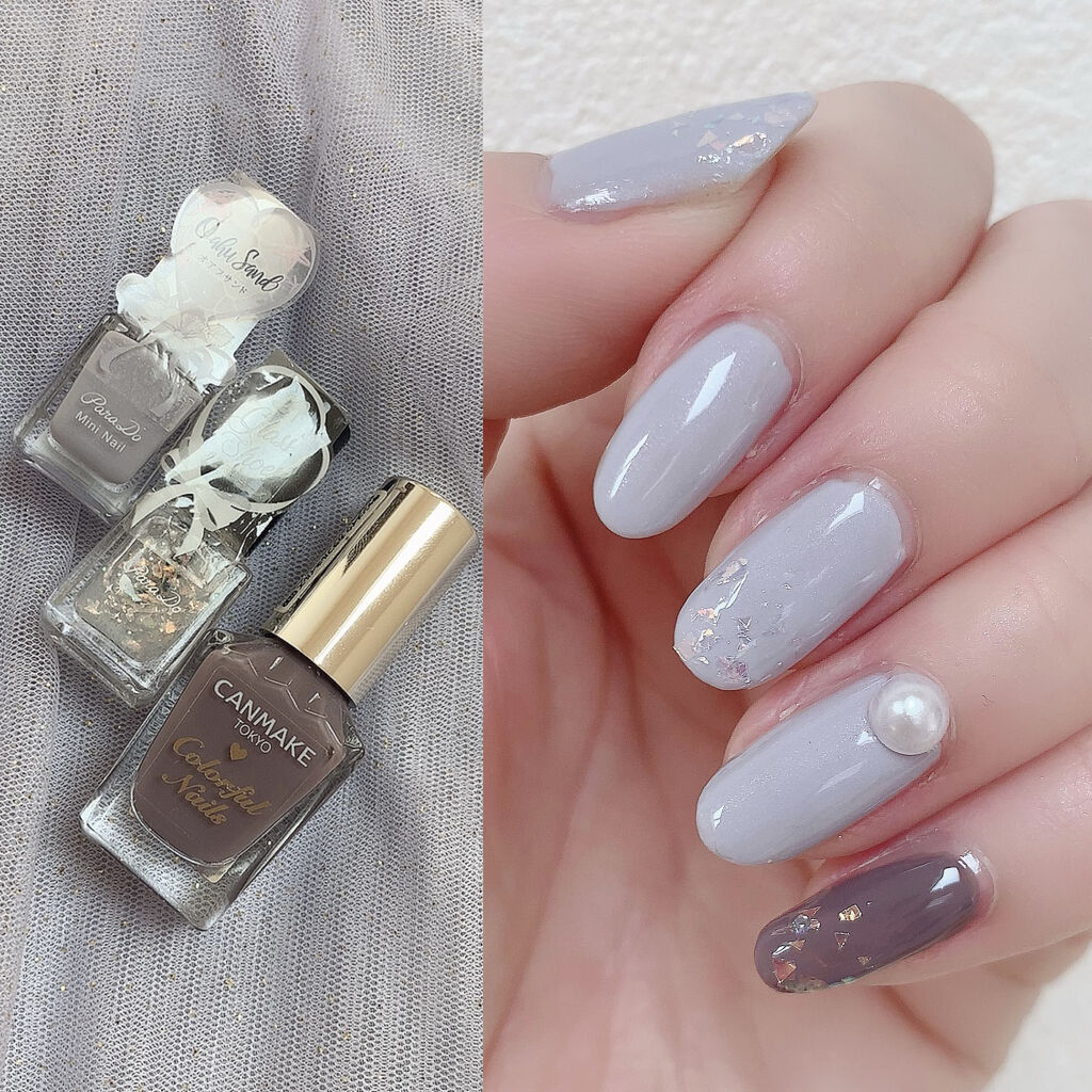 カラフルネイルズ/キャンメイク/マニキュアを使ったクチコミ（2枚目）